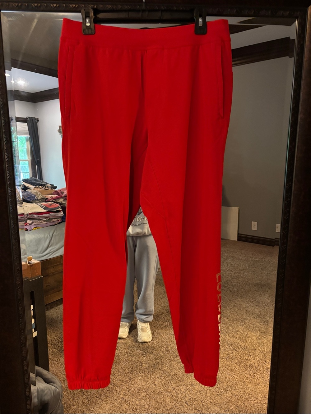 lululemon athletica Red Track Jogger Pants